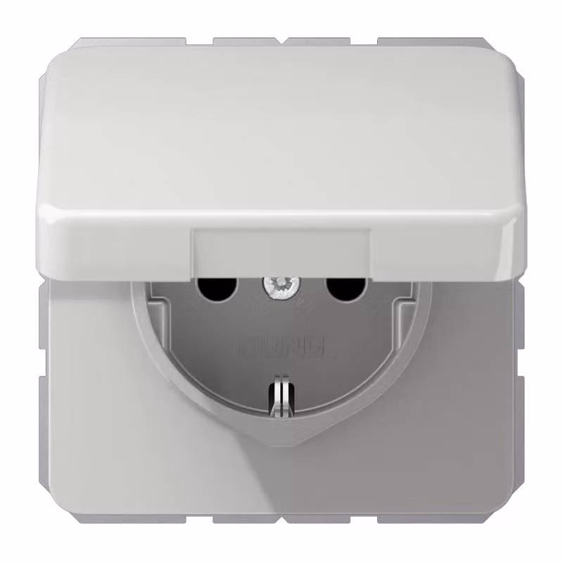 Jung CD1520BFKIKLLG Presa SCHUKO® 16 A 250 V ~ grigio chiaro