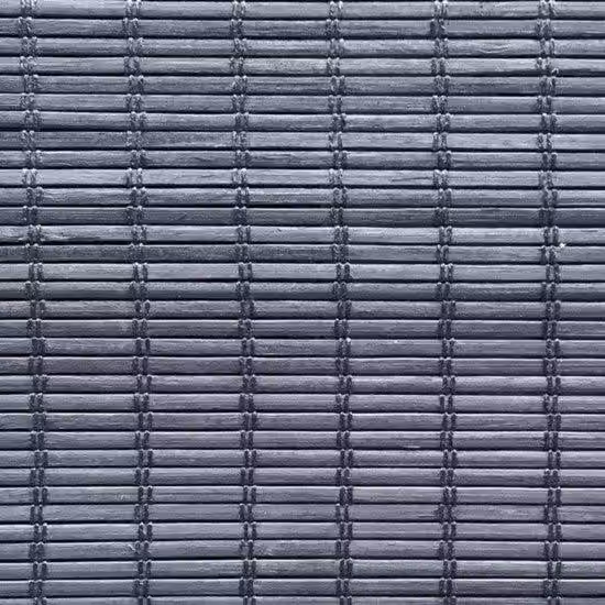 Tenda da sole in bambù, 120x250 cm, verde, durevole e resistente.