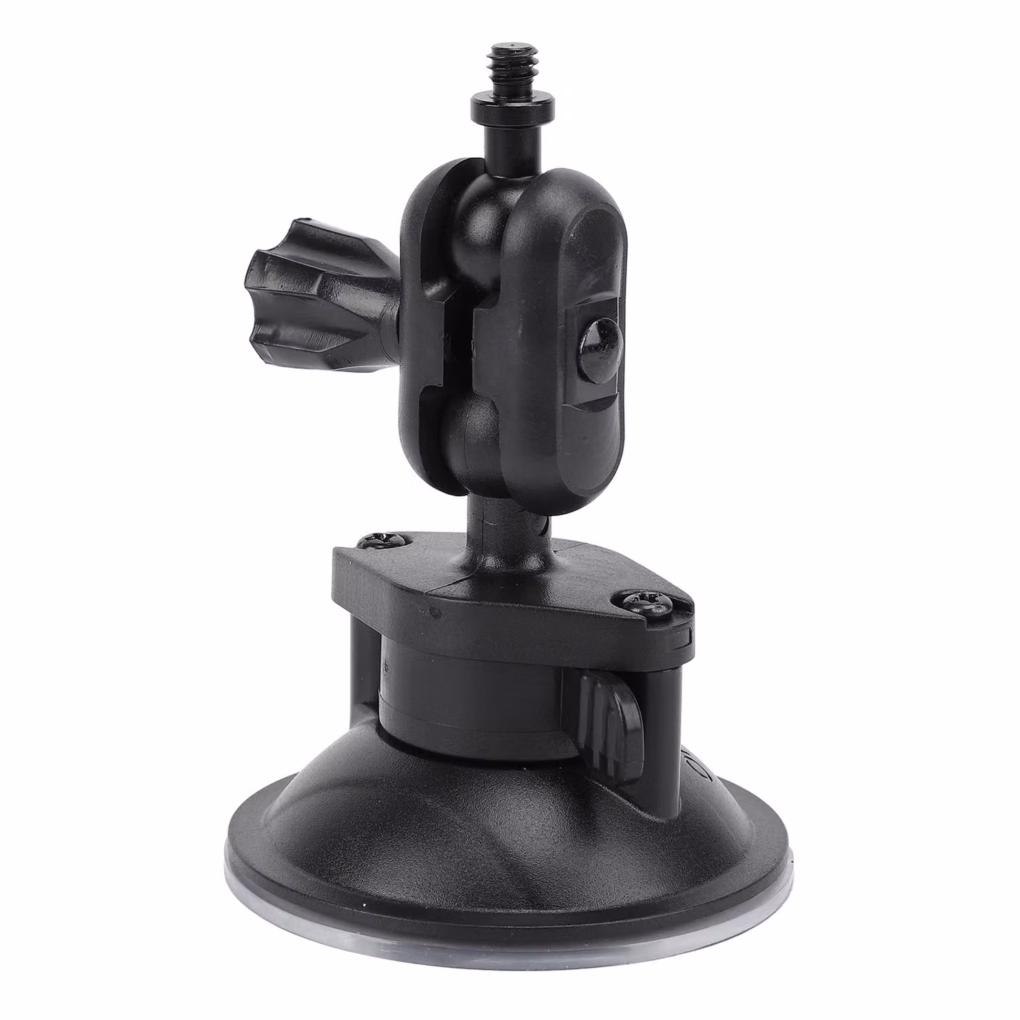 Supporto a ventosa per fotocamera, ventosa a vite da 1/4 di pollice, supporto a ventosa per parabrezza, staffa per fotocamera per auto, supporto per fotocamera a ventosa, supporto per auto per videocamera d'azione