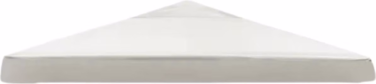 Tetto di ricambio Tavien 3x3 m - Tetto impermeabile a padiglione - Beige - Tenda pop-up per feste - Outdoor & Garden