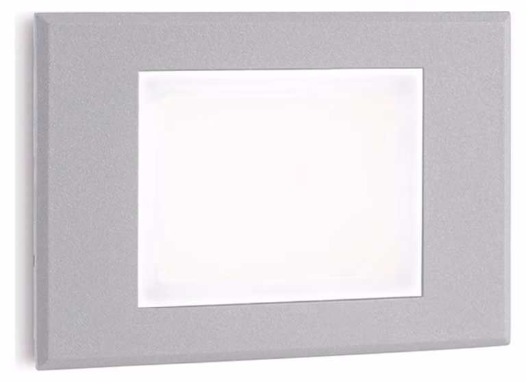 Segnapasso In Alluminio Marrone Led 3 W 300 Lm 3000K Spina