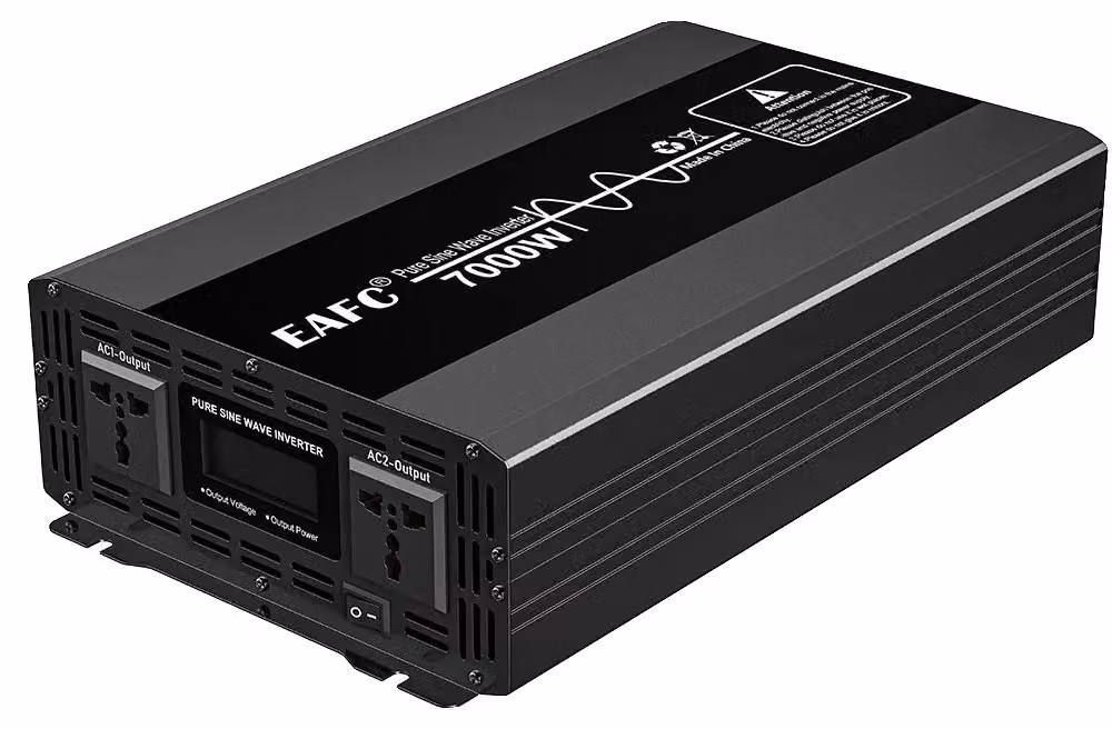 Inverter automatico, onda sinusoidale pura, alta efficienza, 7000W