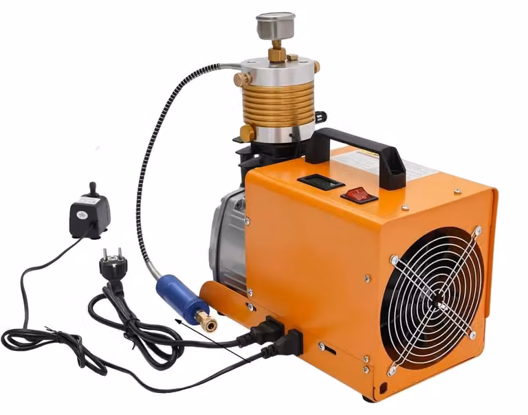 Compressore d'aria ad alta pressione, motore potente, gonfiaggio efficiente, 220V, conforme agli standard UE