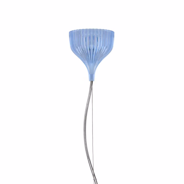Kartell Lampada a sospensione Gé, Blu, Soggiorno / Sala da pranzo, Plastica, Design, Lampada a sospensione