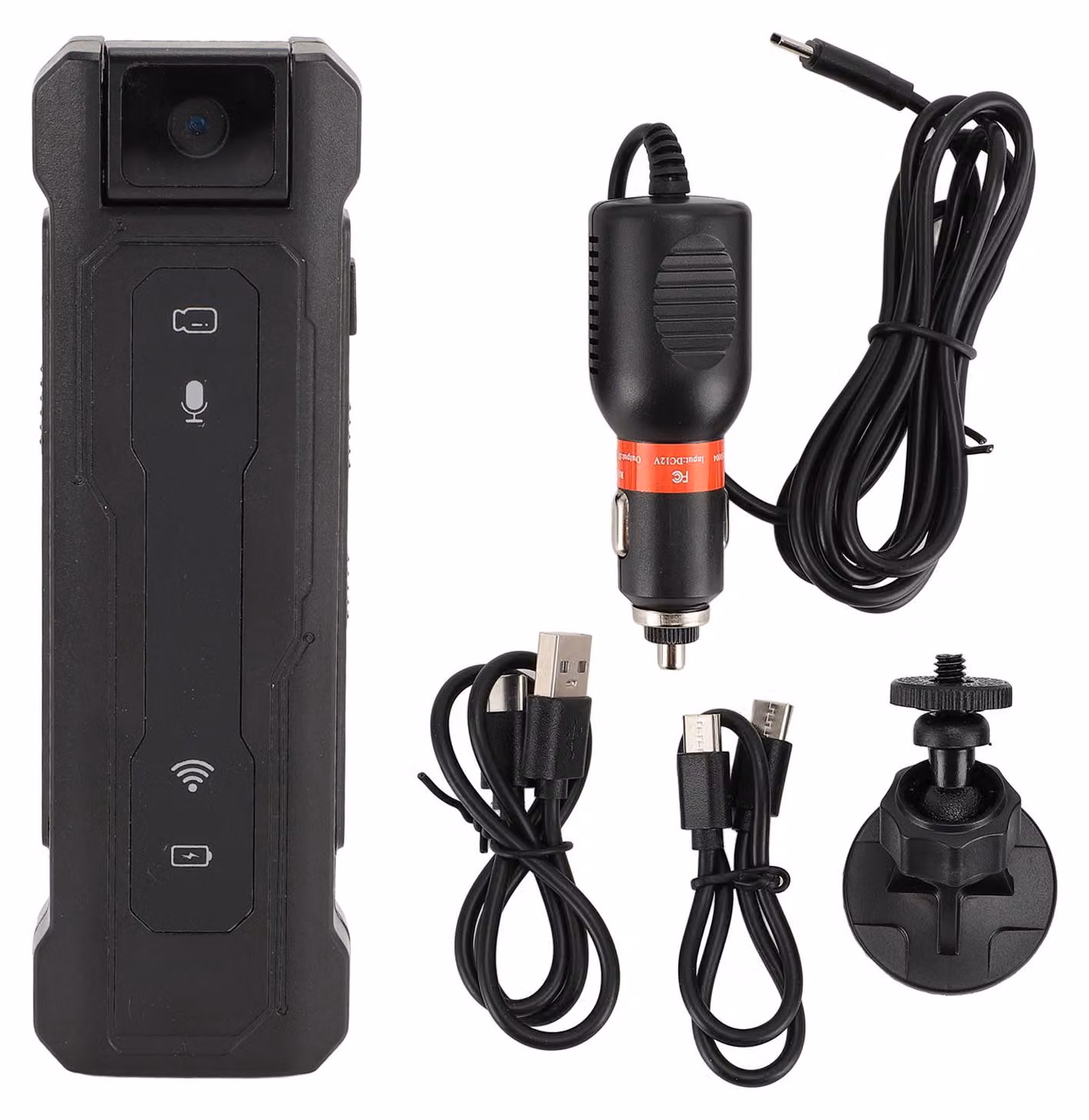 Videocamera compatta da 1080p, multifunzionale, grandangolo HD, obiettivo reversibile, impermeabile, stabilizzazione dell'immagine, action cam portatile, registrazione automatica