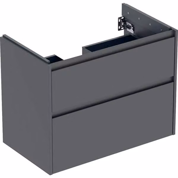 Geberit Renova Plan armoire sous lavabo, avec deux tiroirs, 79,4x60,6x44,6cm, 504.030.JK.1, 504.030.JK.1
