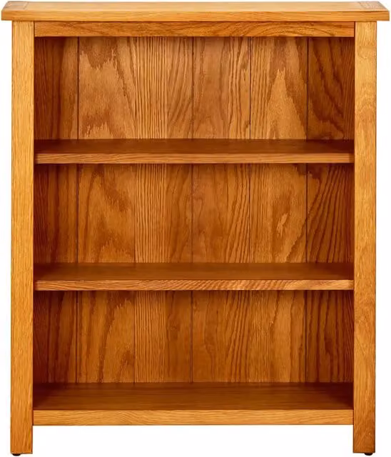 Libreria a 3 Ripiani vidaXL in Rovere Rustico Marrone L: 70 cm, P: 22,5 cm, H: 82 cm