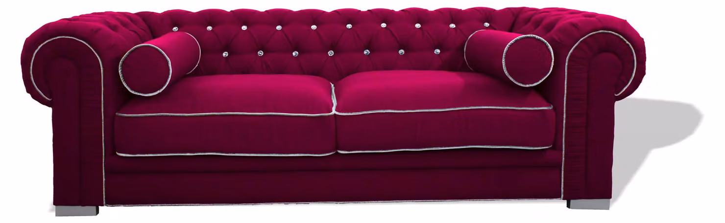 Chesterfield Sofa 3 SITZER Polster Designer Couchen Sofas Garnitur SL Sofa 28
