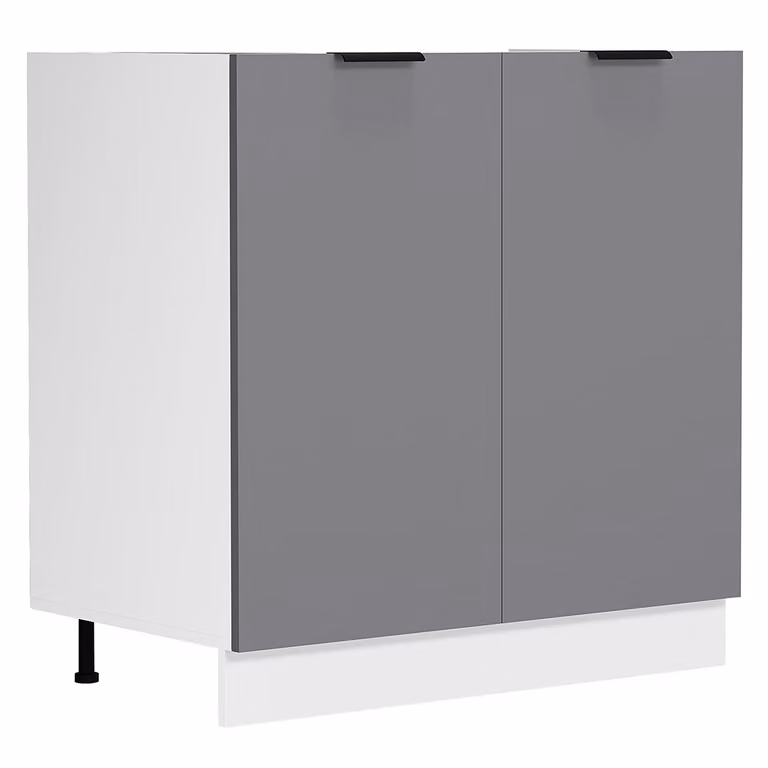 Lavatoio | Dimensioni ca. H. 82 x W. 80 x. T. 46 cm | Armadio a due ante | Mobili da cucina – Fasola