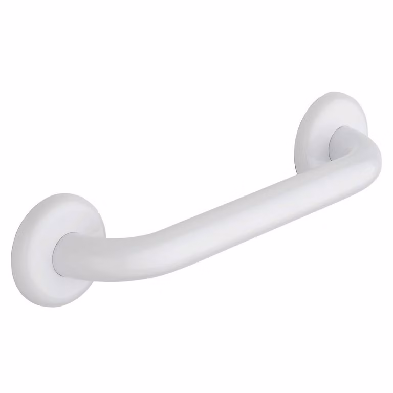 Maniglione per disabili 90 cm in acciaio comfort Bianco