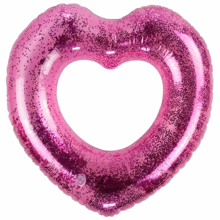 Gommino gonfiabile a forma di cuore