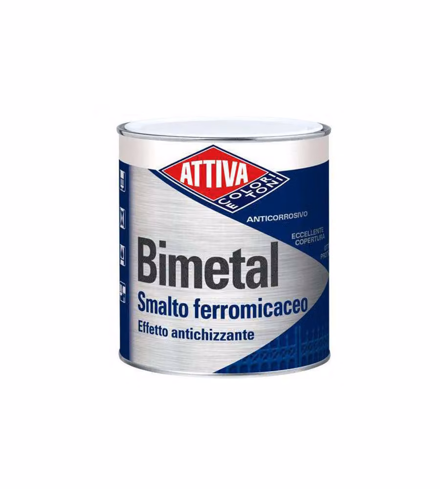 Smalto Ferromicaceo 0,75 l 20 Grafite Bimetal Attiva