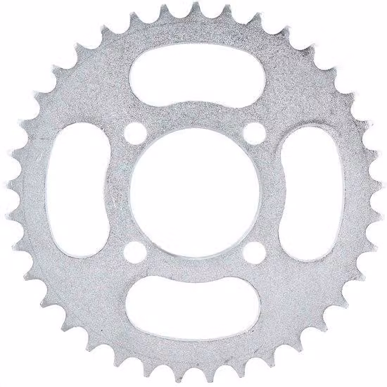 Kit di ingranaggi per motori da 110/125cc - 37 denti - Realizzato in lega di acciaio di alta qualità - Resistente all'olio e alla corrosione - Facile da installare - Pignone per catena