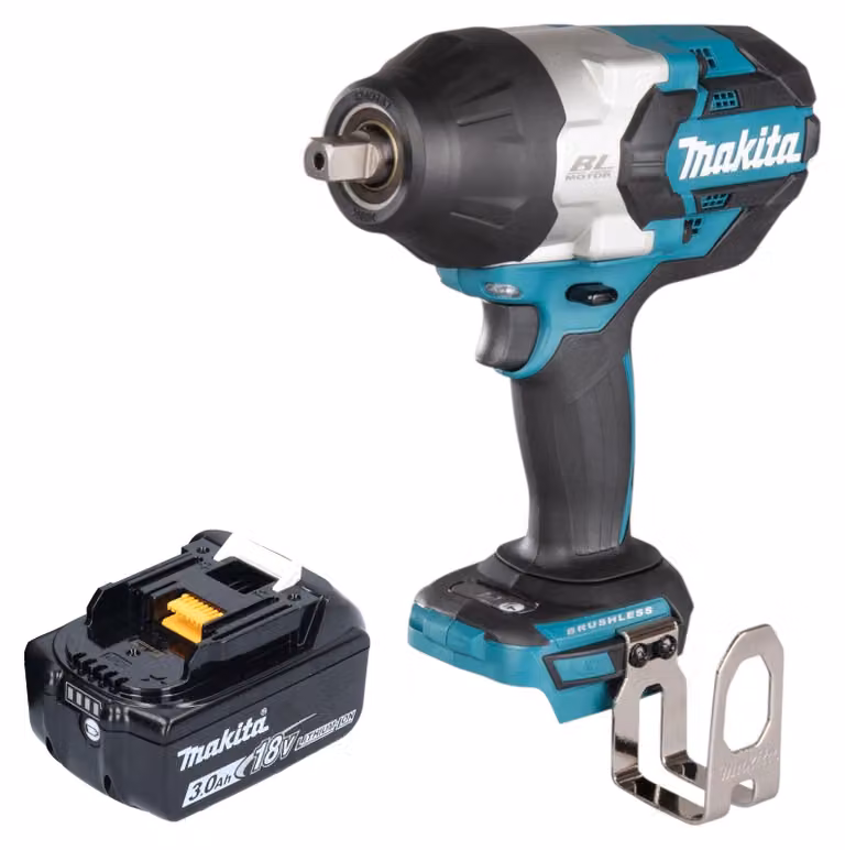 Avvitatore a impulsi a batteria Makita DTW 1004 F1 18 V 1050 Nm 1/2" senza spazzole + 1x batteria ricaricabile 3,0 Ah - senza caricabatterie
