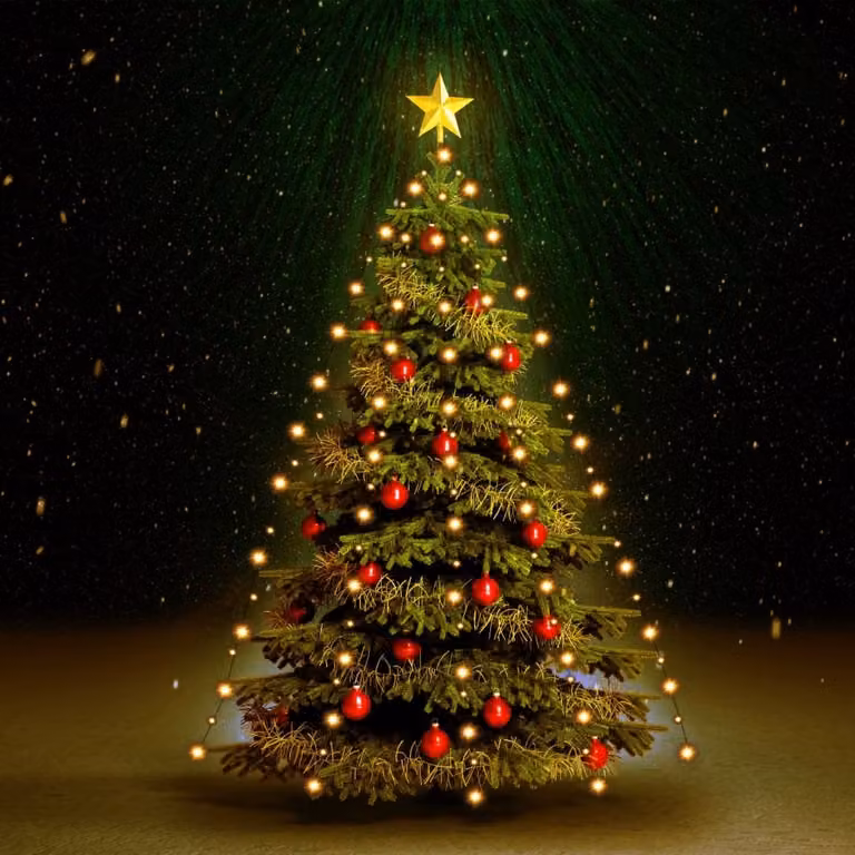 Rete luminosa per albero di Natale con 180 LED 180 cm