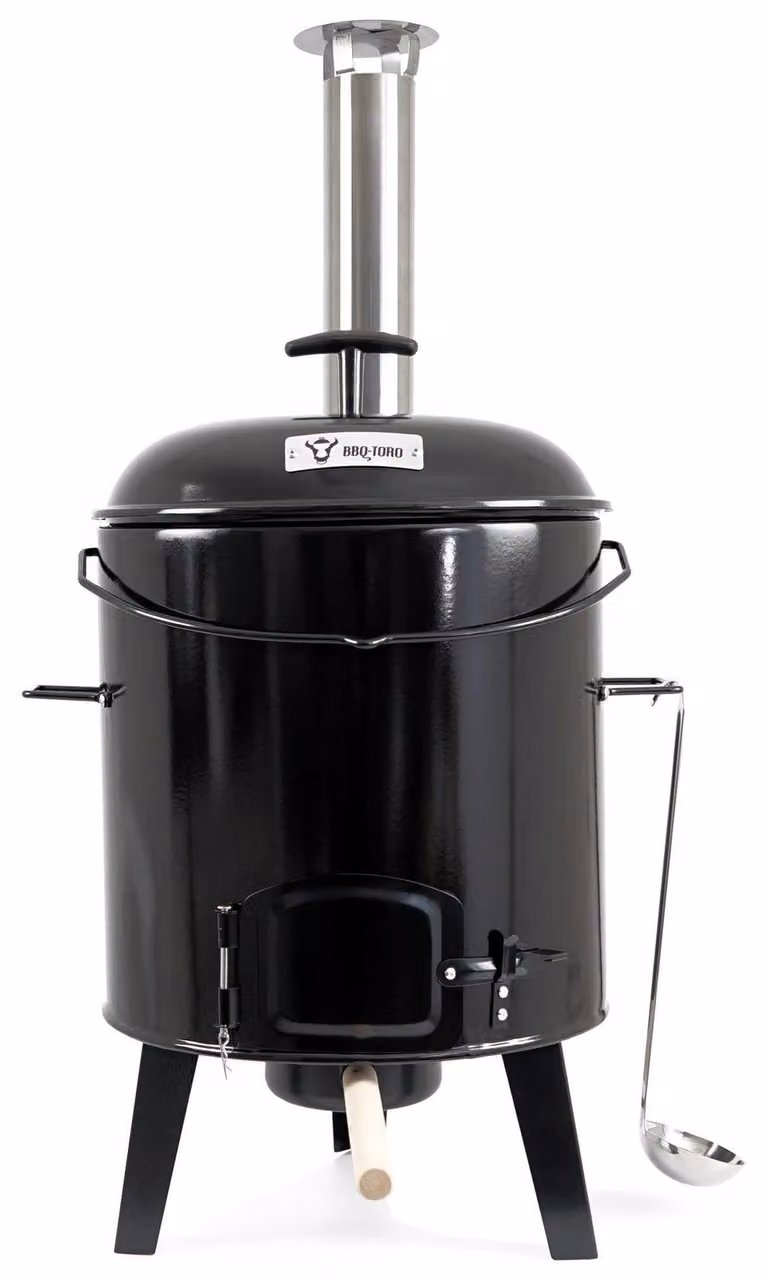 Pentola per gulasch Goulashpan - Capacità: 17 litri - Acciaio smaltato - Colore: nero