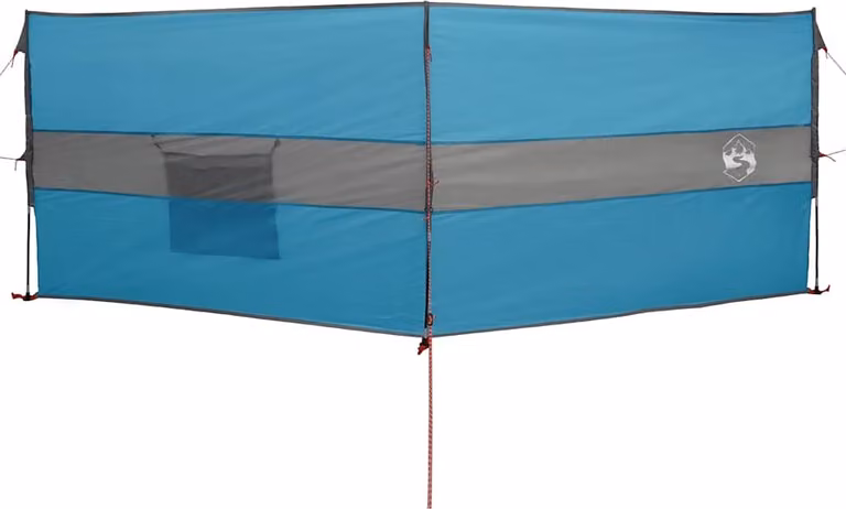 Frangivento da Campeggio Blu 344x120 cm Impermeabile
