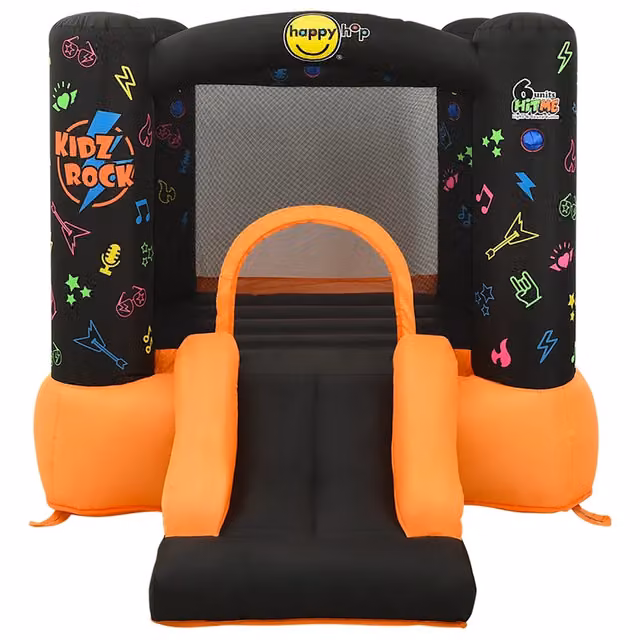 Happy Hop Castello Gonfiabile con Scivolo 210x280x170 cm in PVC 93241