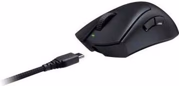 Razer DeathAdder V3 Pro Mouse Ergonomico Nero con Connettività Bluetooth, USB-A e USB-C