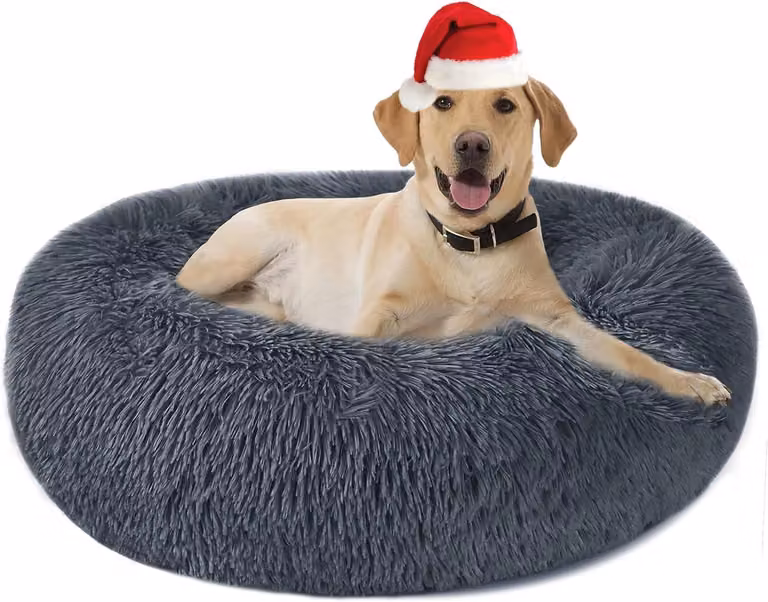 Cuccia per cani, cuccia per gatti, morbida e rotonda in peluche. Cuscino confortevole per cani, cuccia lavabile, disponibile nelle taglie S/M/L/XL/XXL, adatta a cani di piccola, media e grande taglia