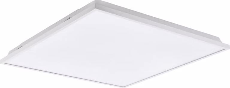 Plafoniera Contemporanea Urtebieta Acciaio Bianco Luce Led Integrato 32W Ip20