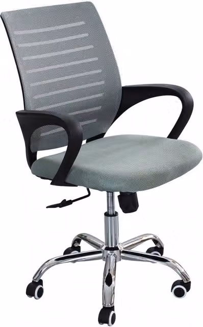Poltrona da Ufficio Melody 56x58x94/104 h cm in Poliuretano Nero