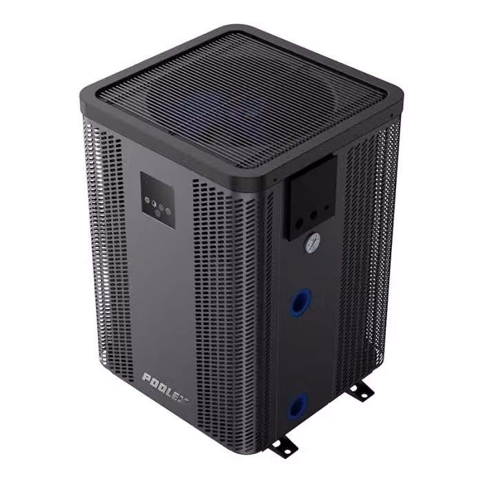 Pompa di calore per piscina Poolex Silverline Top 120 da 12.6 kW, colore argento e grigio – 2