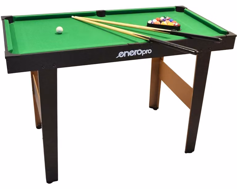 Tavolo Da Biliardo Nero 121X61X79 Cm Enero Pro
