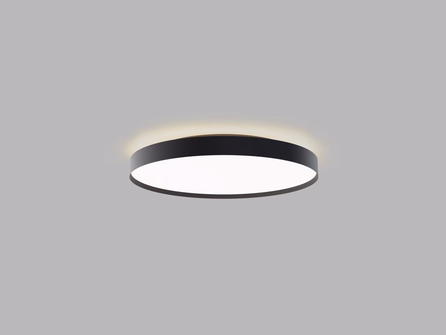 LED2 1275953DT Plafona TORO 60 P/N, B TRIAC DIM 55+10W 3000K/4000K nero