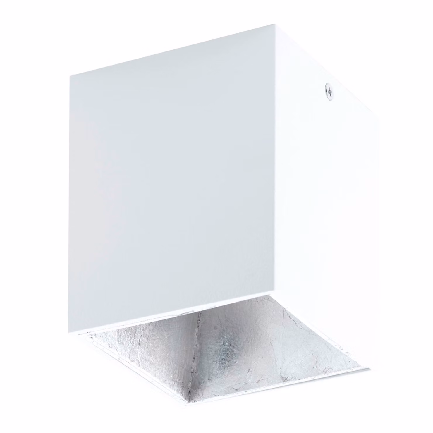 Eglo 94499 Polasso plafoniera alluminio plastica bianco