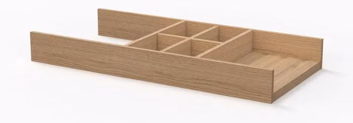 Sanipa: Sistema di suddivisione interna per mobili sotto lavabo, profondità 40 cm