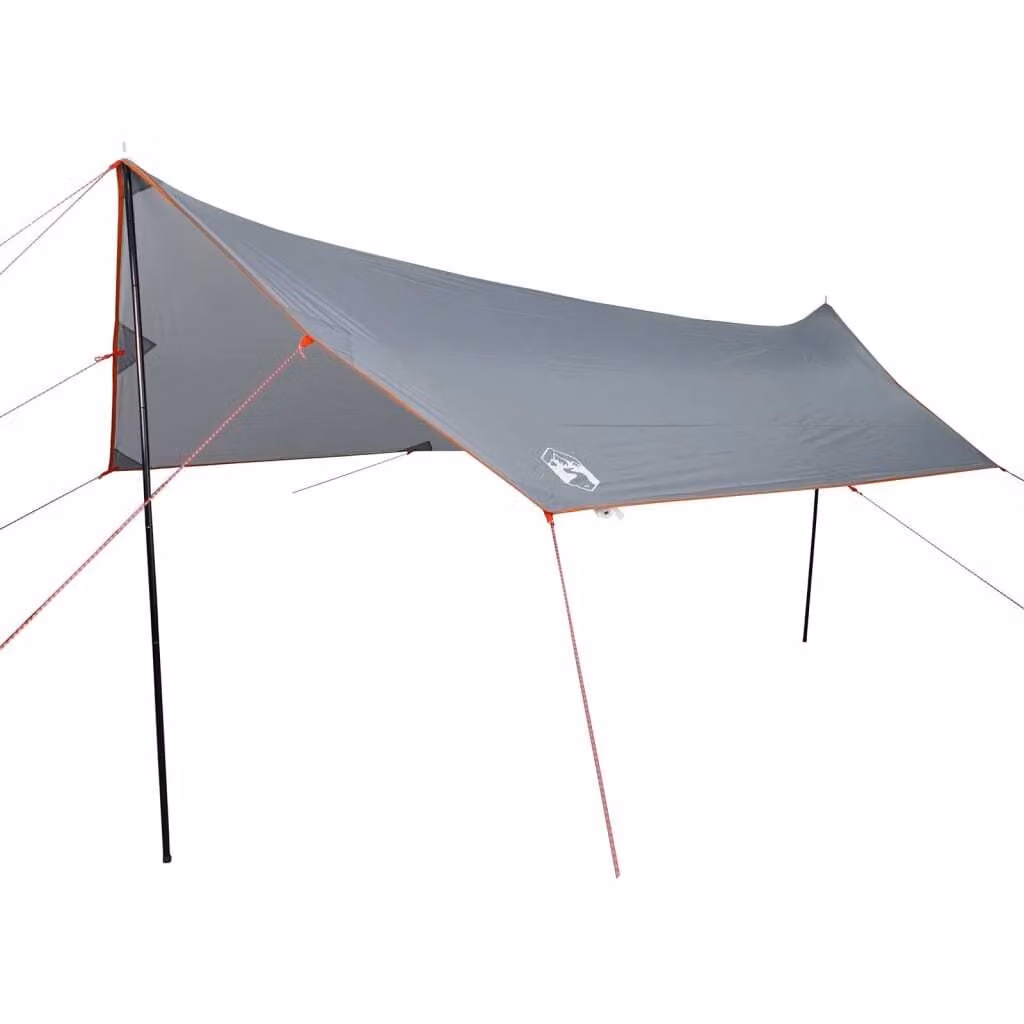 Telone da Campeggio Grigio e Arancione 460x305x210 cm Impermeabile