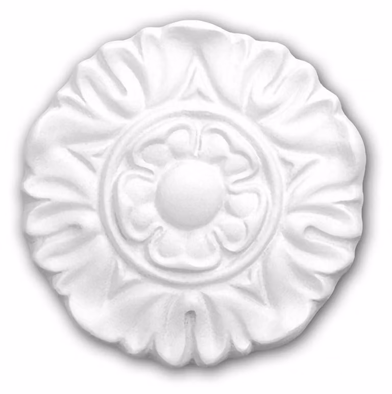 Elemento decorativo Profhome 160017 rosone neoclassico Ø 9 cm