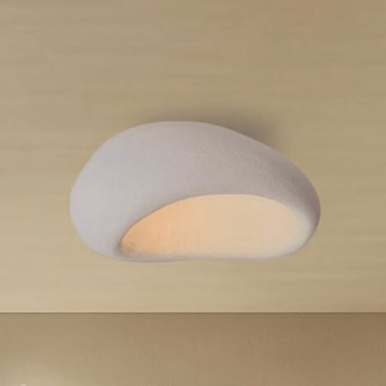 Zambelis Plafoniera soffitto 23341, dimmerabile, Bianco / Opale, Soggiorno / Sala da pranzo, Plastica, Plafoniera