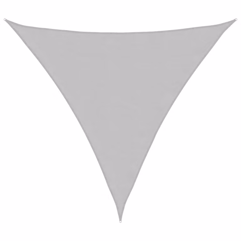 Vela Parasole Grigio Chiaro 3,6x3,6x3,6 100% Poliestere Oxford