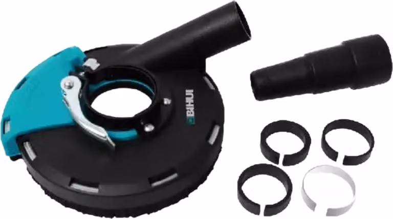 BIHUI Aspirapolvere per polvere, adatto a dischi abrasivi da 115/125 mm