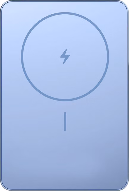 Xiaomi Power Bank Magnetico Super Slim Blu 5000mAh
