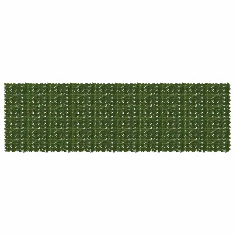 vidaXL Schermo per balcone con siepe artificiale verde, L 500 x H 150 cm