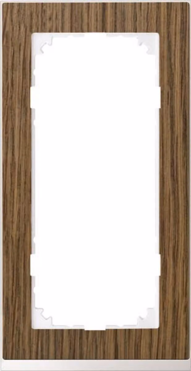 Cornice M-Pure Decor, doppia senza traversa centrale, rovere/bianco attivo