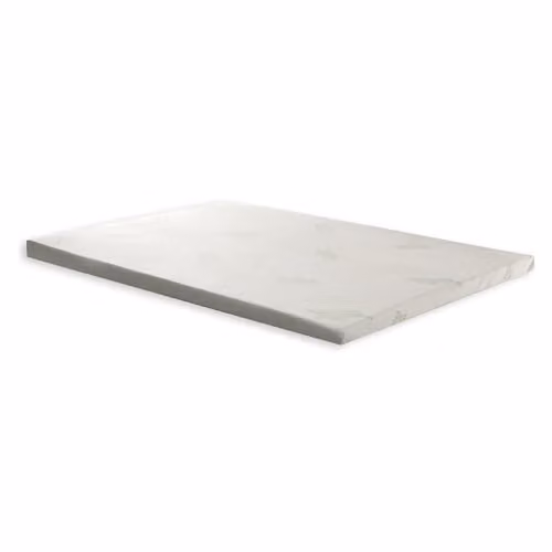 ITALYMATERASSI Topper Una Piazza e Mezza 150x190 cm in Memory Foam, Alto 4 cm, Correttore per Materasso, Sfoderabile con Angoli Elastici, 100% Anallergico