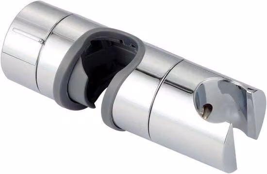 Supporti universali e regolabili per tubi flessibili della doccia - adatti a tubi con diametro esterno compreso tra 18 e 25 mm.