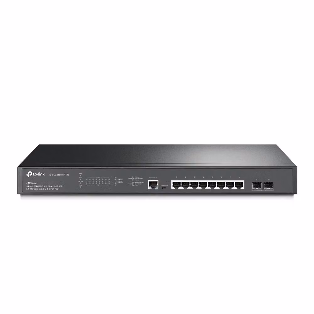 TP-Link Omada SG3210XHP-M2 Switch di rete gestito L2+ con porte Ethernet 2.5G e supporto PoE, Nero – 2