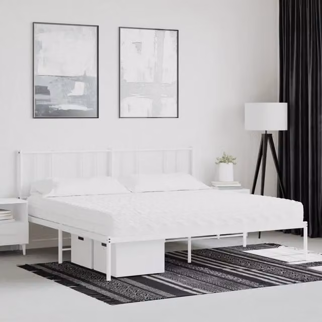 Materasso in schiuma comfort foam bianco vidaXL L/P: 200 x 200 cm
