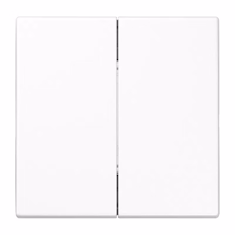 Trasmettitore da parete wireless Jung Bluetooth Low Energy a 4 canali, serie LS, bianco alpino BLELS995WW
