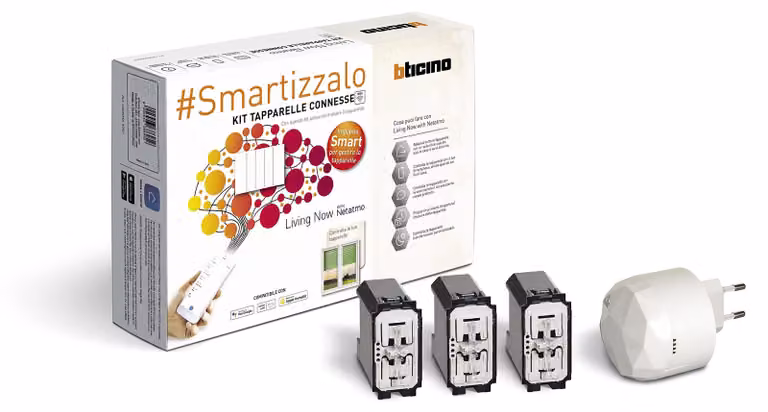 Kit per avvolgibili con centralina e comandi per avvolgibili
