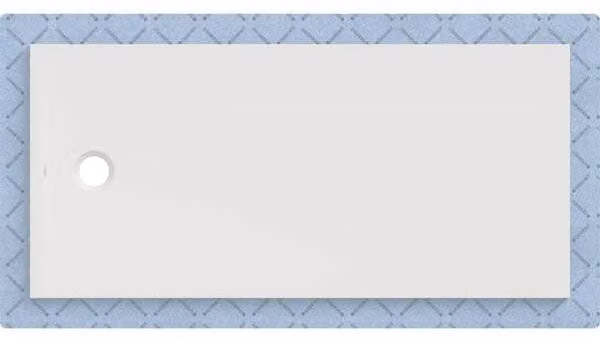 Geberit CleanFloor30 surface de douche, intégrée, avec voile d'étanchéité, 170x80cm, 551.010.00.1, 551.010.00.1
