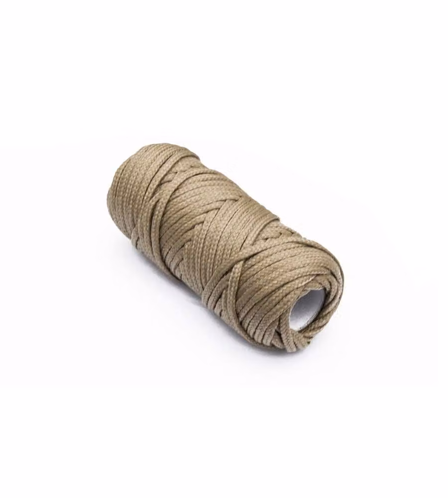 Treccia per veneziana in polipropilene Diam. 3 mm. avana 20 mt.
