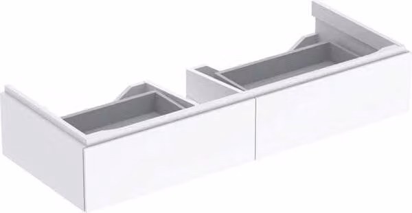 Geberit Xeno 2 armoire sous lavabo, 1174x220x462mm, 2 tiroirs, 500.517.01.1, 500.517.01.1