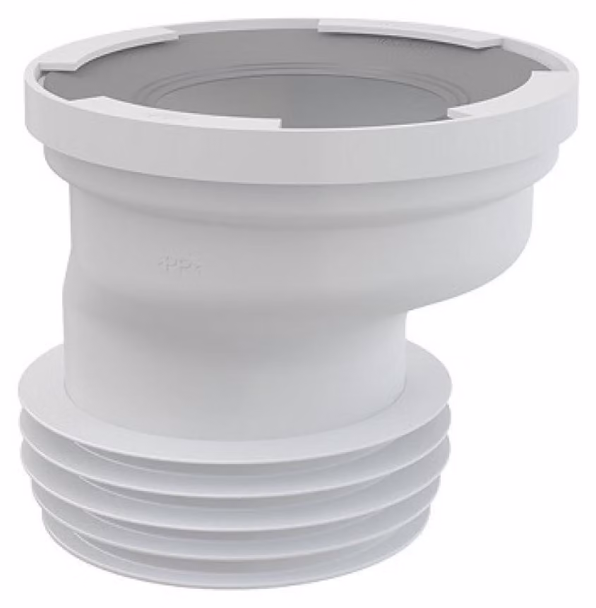 Alcadrain A991-20 WC-Anschlussmanschette exentrisch 20 mm DN110 weiß