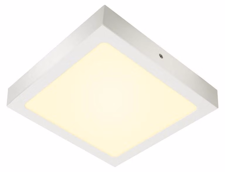 SLV Senser 24 LED lampada da soffitto 3000K Bianco angolare